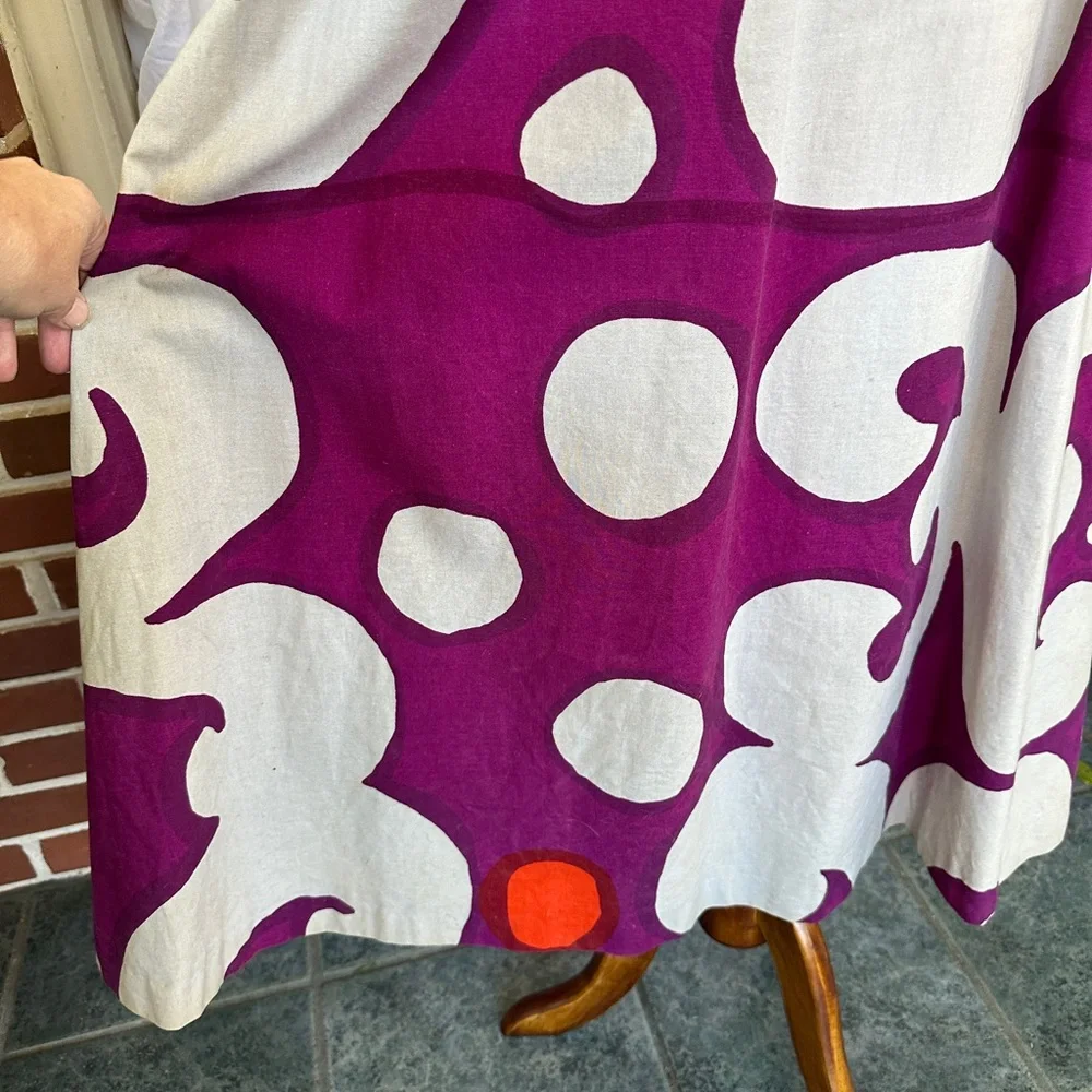 VINTAGE 70s Marimekko Dress Sz 40 - Picture 9 of 9